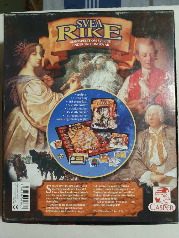 Svea Rike  (2-5) board game collectible [Barcode 9789178983810] - Main Image 2