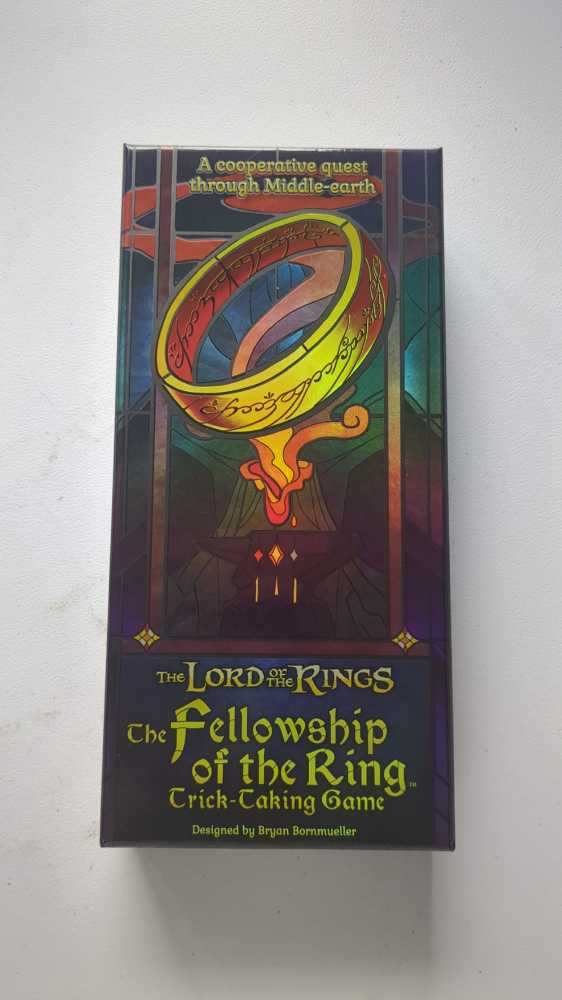 The Lord of the Rings: The Fellowship Of The Ring Trick Taking Game  (1-4) board game collectible [Barcode 841333127183] - Main Image 2