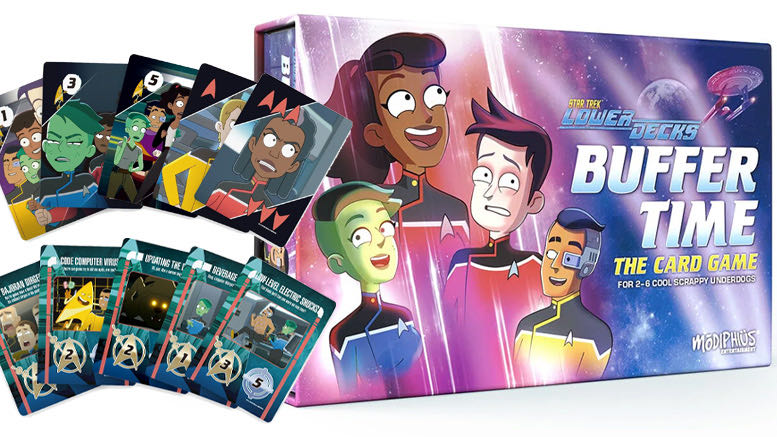 Star Trek: Lower Decks Buffer Time  (2-4) board game collectible [Barcode 9781802812008] - Main Image 4