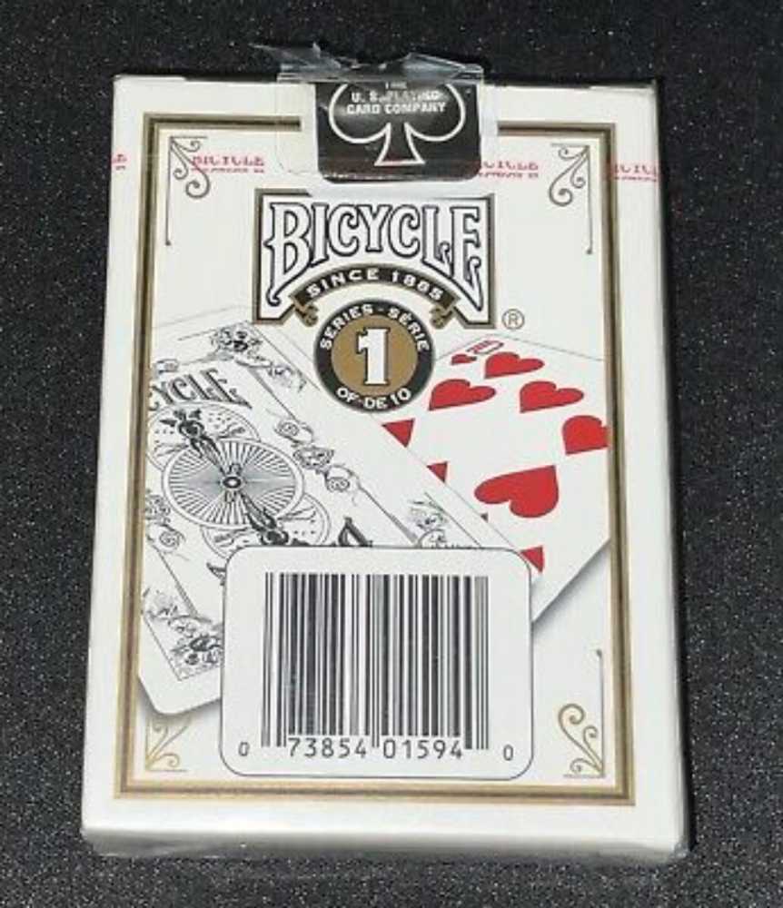 Bicycle Limited Edition Series White  board game collectible [Barcode 073854015940] - Main Image 2