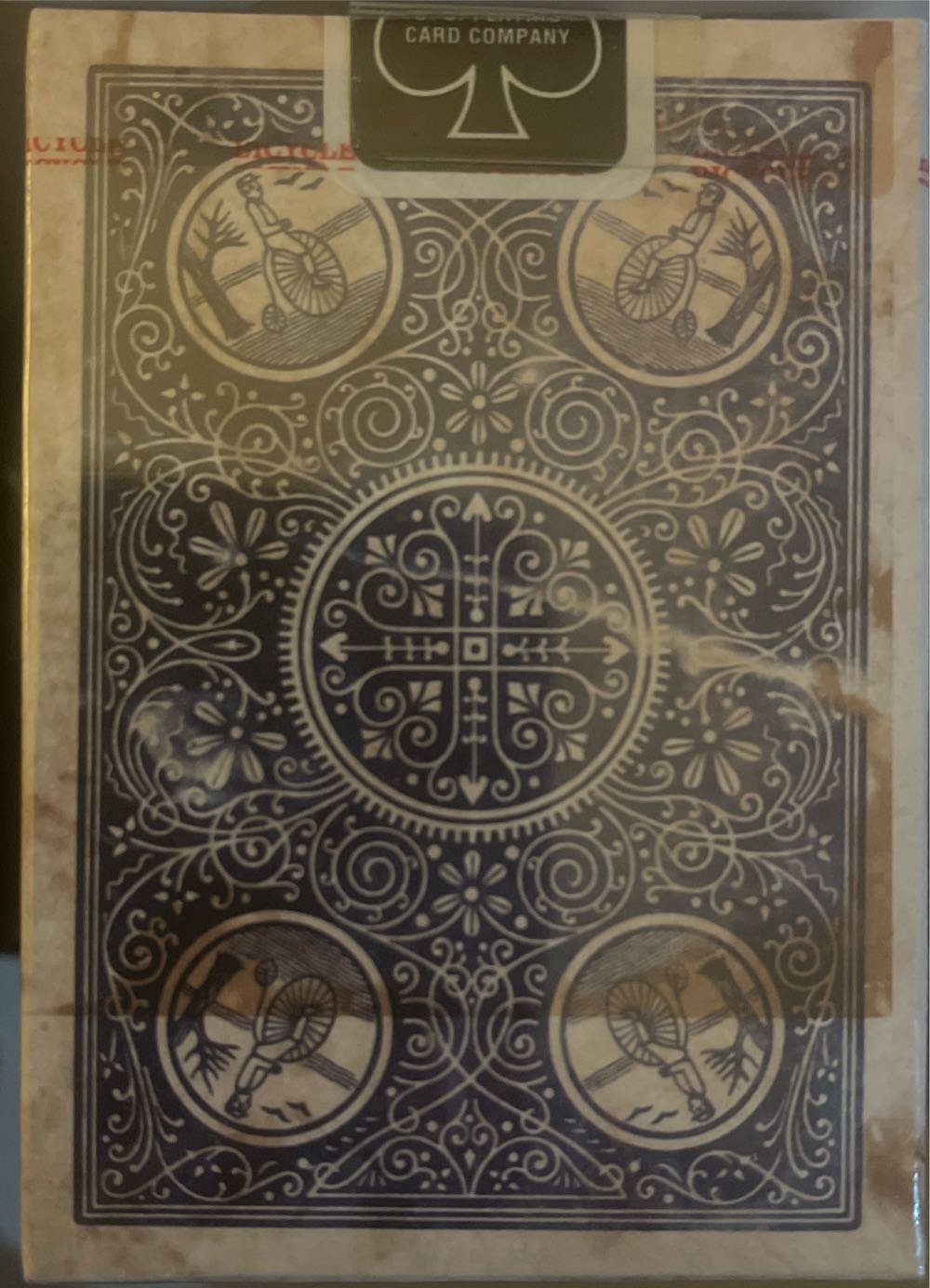 Bicycle Expert Back Blue  board game collectible [Barcode 073854020999] - Main Image 2