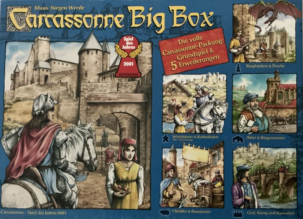 Carcassonne Big Box Ean  (2-8) board game collectible [Barcode 4001504481865] - Main Image 2