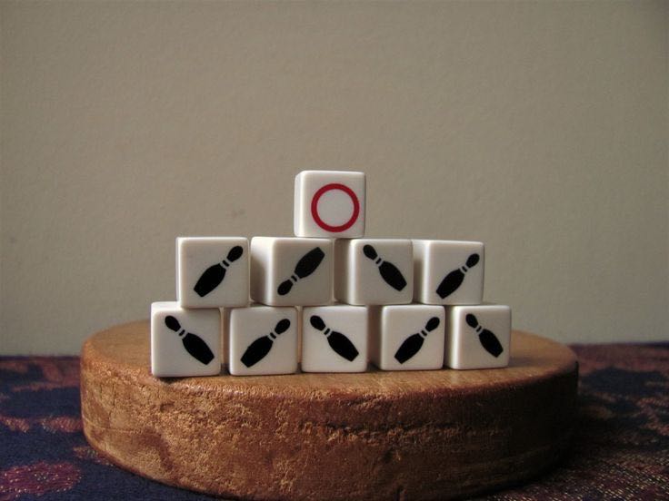 Bowling Dice Gane  board game collectible - Main Image 3