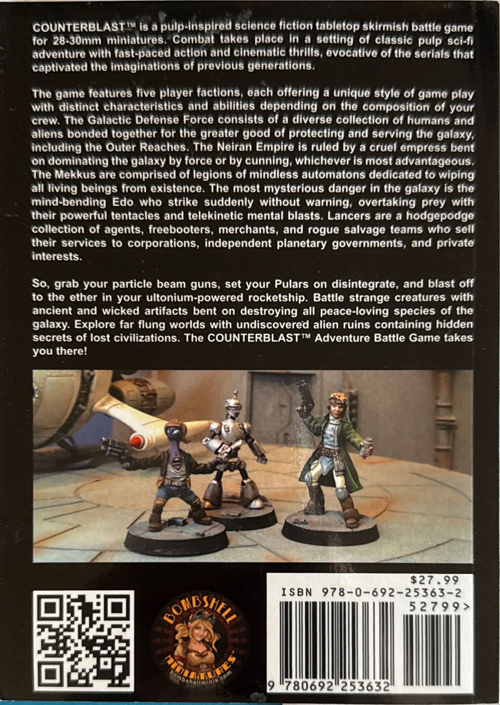 Counterblast Adventure Battle Game  (2) board game collectible [Barcode 9780692253632] - Main Image 2