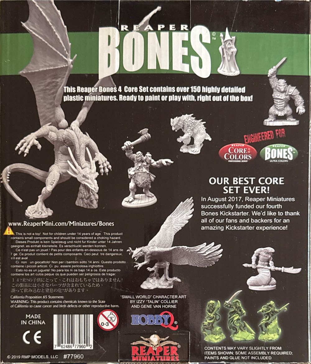 Bones 4 Core Set  board game collectible [Barcode 762486779602] - Main Image 2