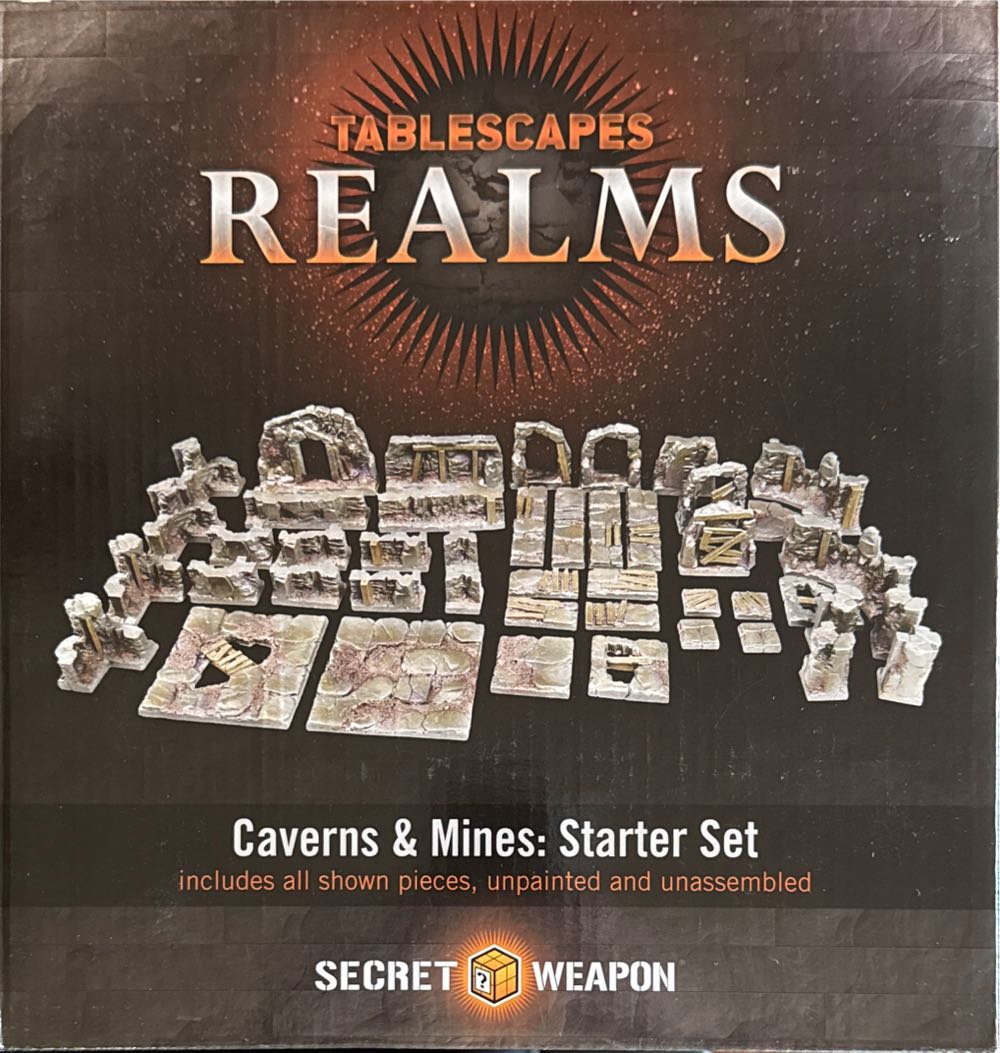 Secret Weapon Miniatures Caverns And Mines Starter Set  board game collectible [Barcode 700646495115] - Main Image 2