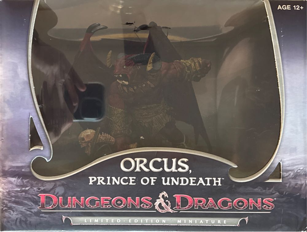 Dungeons & Dragons Limited Edition Figure Orcus Prince Of Undeath Loose  board game collectible [Barcode 653569516781] - Main Image 2