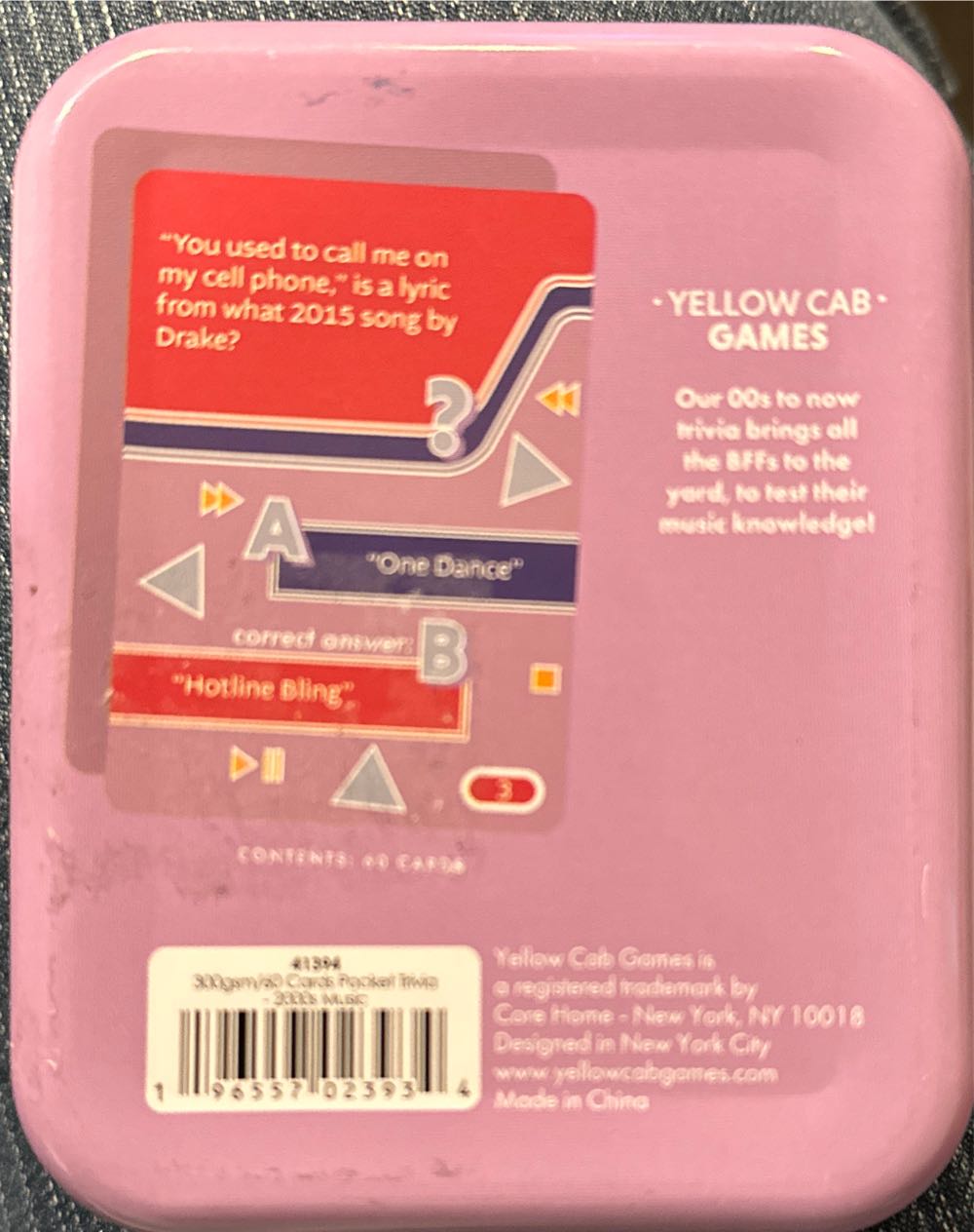 Pocket Trivia  board game collectible [Barcode 196557023934] - Main Image 2