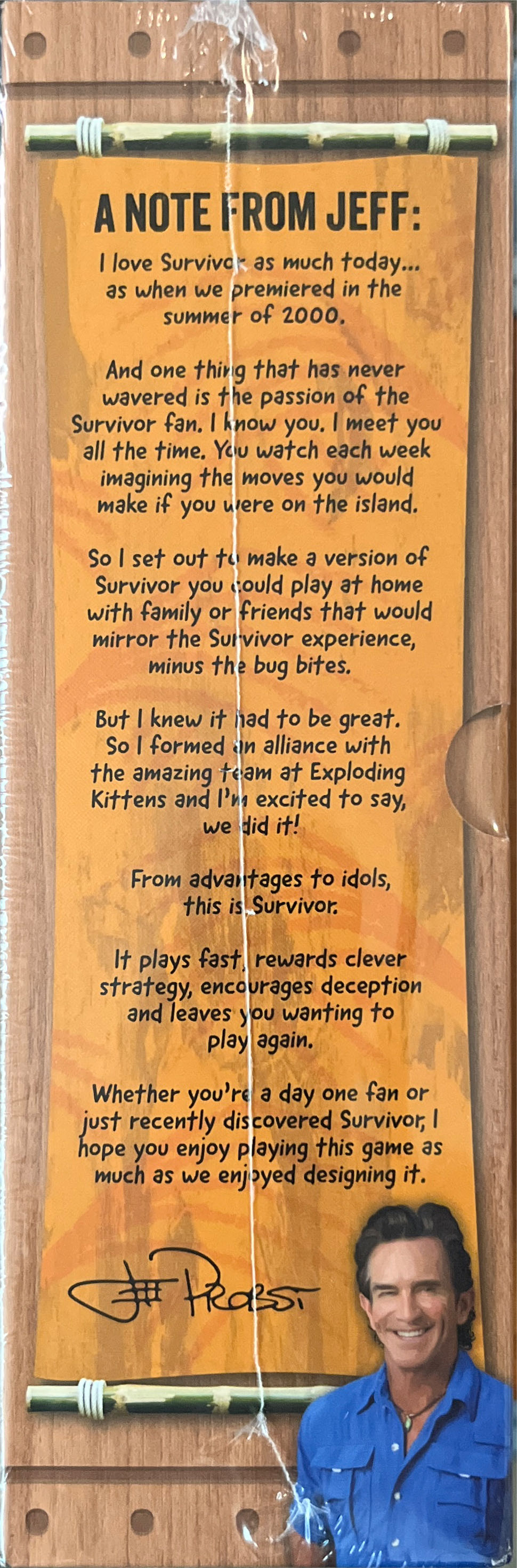 Survivor: The Tribe Has Spoken  (3-6) board game collectible [Barcode 810083040127] - Main Image 3