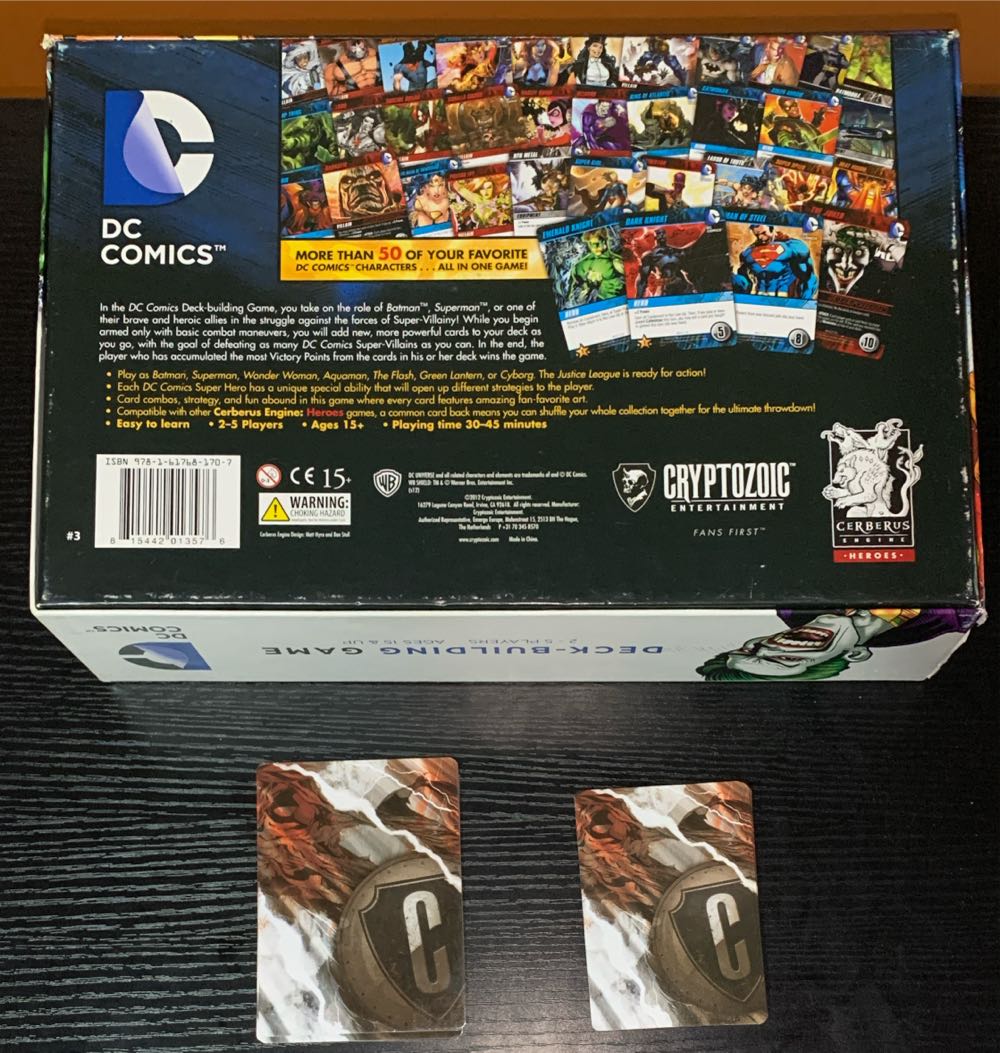 DC Deck-Building Game: Crossover Pack 3 – Legion Of Super-Heroes  (2-5) board game collectible [Barcode 815442013576] - Main Image 2