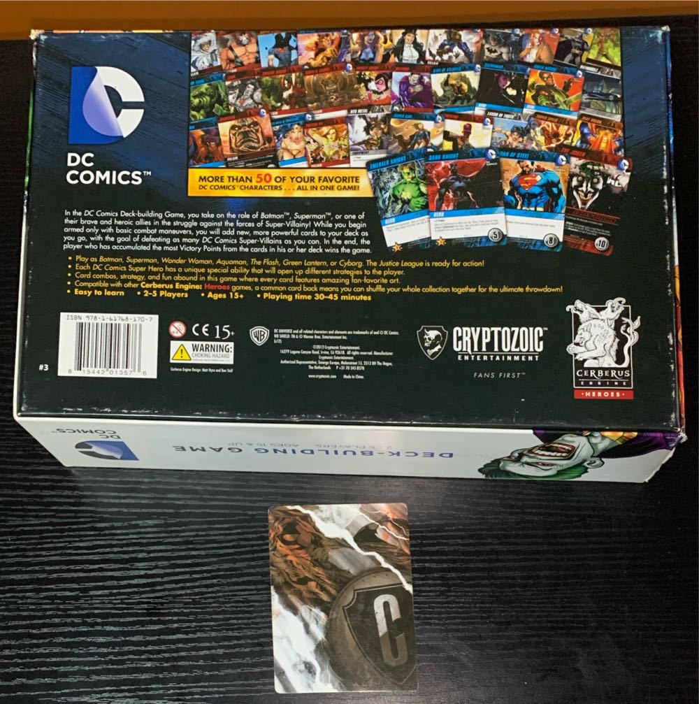 DC Deck-Building Game: Forever Evil – The Joker Super Villain  (1-5) board game collectible [Barcode 815442013576] - Main Image 2