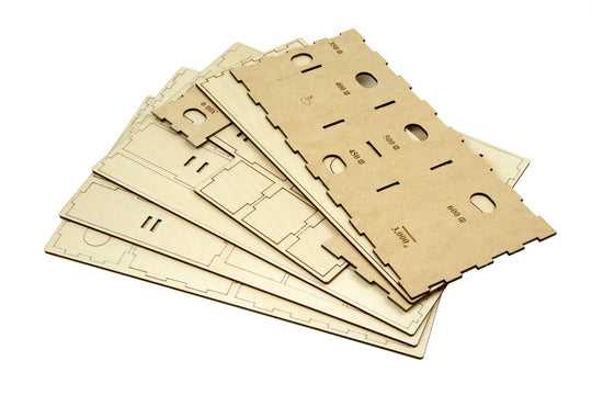 Castles of Mad King Ludwig: Broken Token Box Organizer  (1-4) board game collectible - Main Image 2