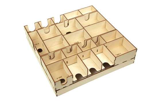 Castles of Mad King Ludwig: Broken Token Box Organizer  (1-4) board game collectible - Main Image 3
