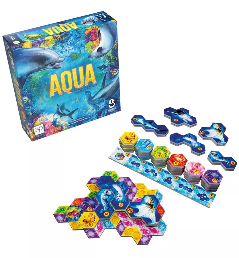 Aqua  (1 2 3 4) board game collectible [Barcode 700304158505] - Main Image 3