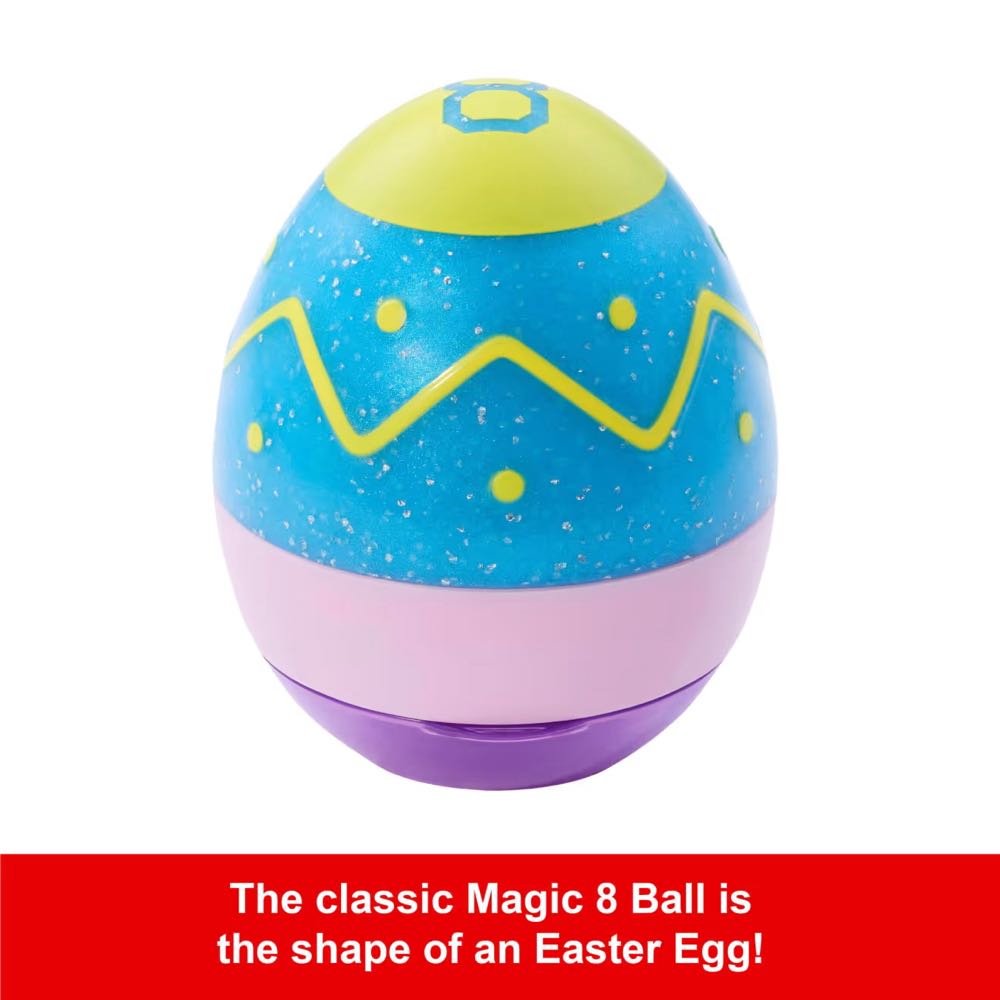 Easter: MAGIC 8 BALL™ EASTER EGG  (1) board game collectible [Barcode 194735282128] - Main Image 2