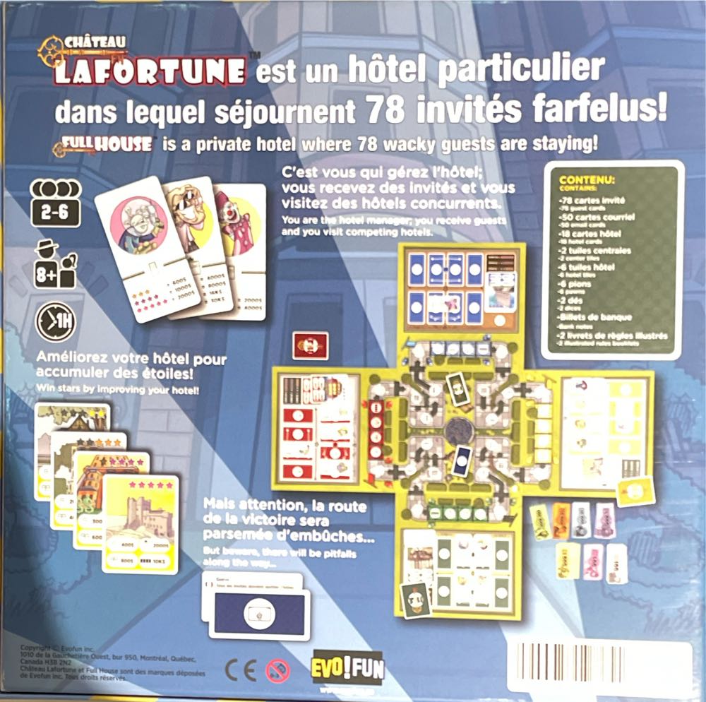 Le Château LaFortune  (2 À 6) board game collectible - Main Image 2