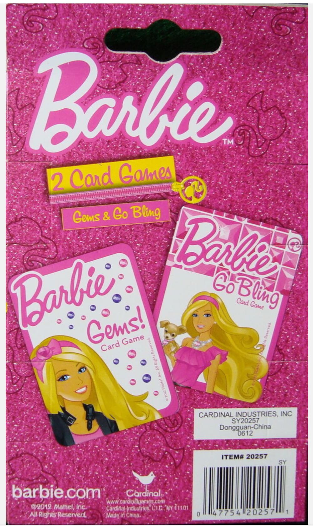 Barbie Gems & Go Bling Card Game  board game collectible - Main Image 2
