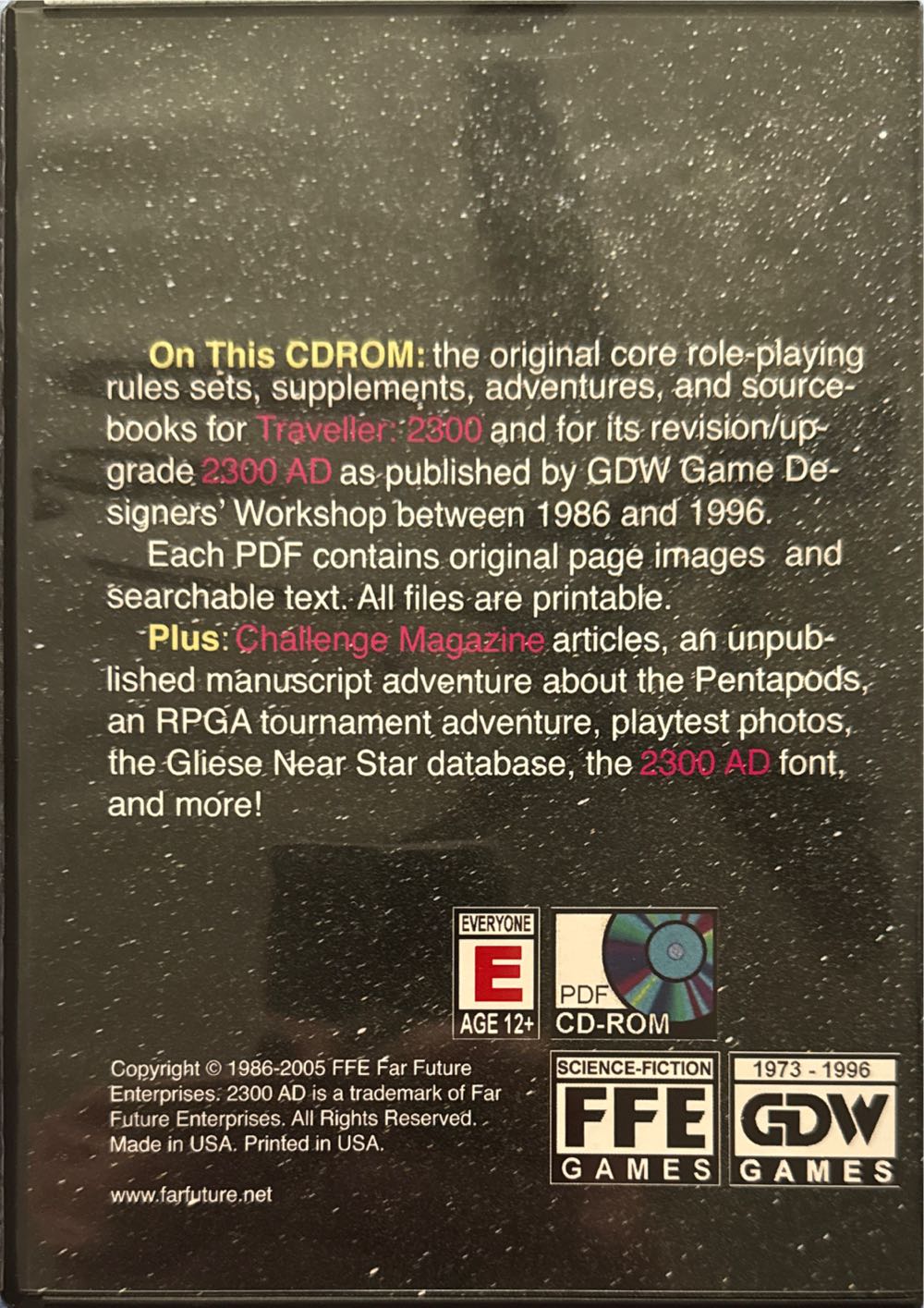 2300AD: Man’s Battle For The Stars  board game collectible - Main Image 2