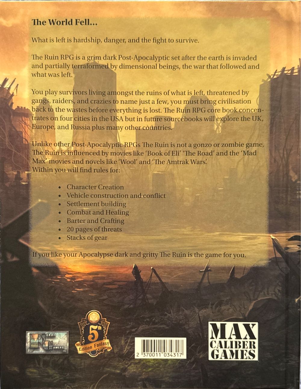 The Ruin  board game collectible [Barcode 2370011034317] - Main Image 2