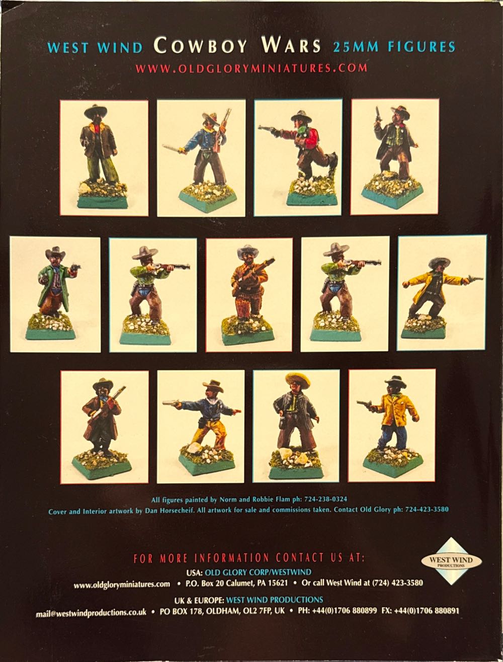 Cowboy Wars  board game collectible - Main Image 2