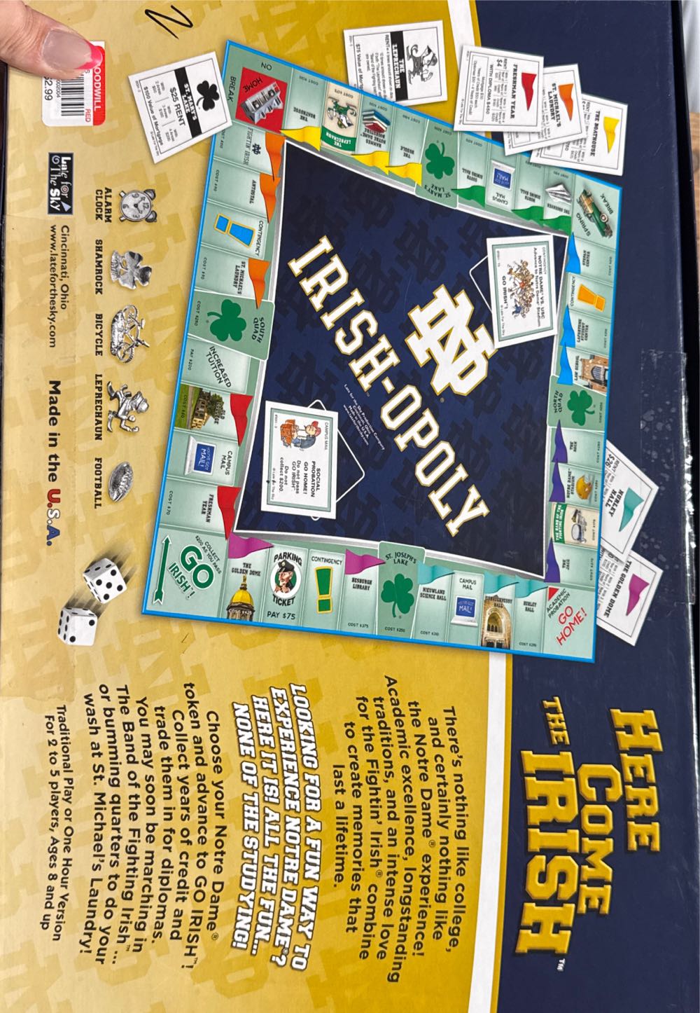 Monopoly Irish-opoly  board game collectible - Main Image 2