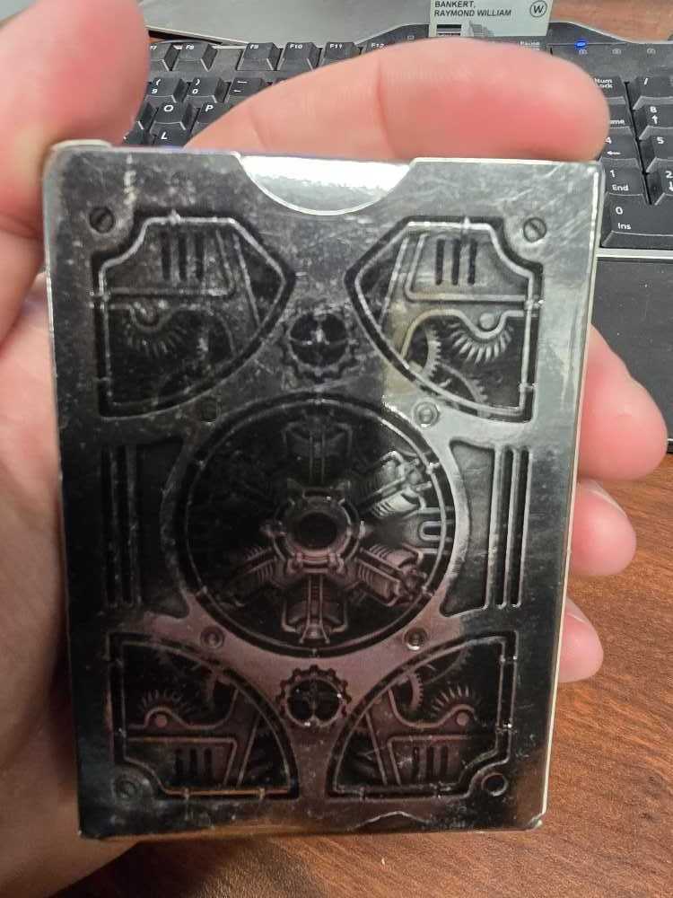 Bicycle Steam Punk Silver  board game collectible - Main Image 2