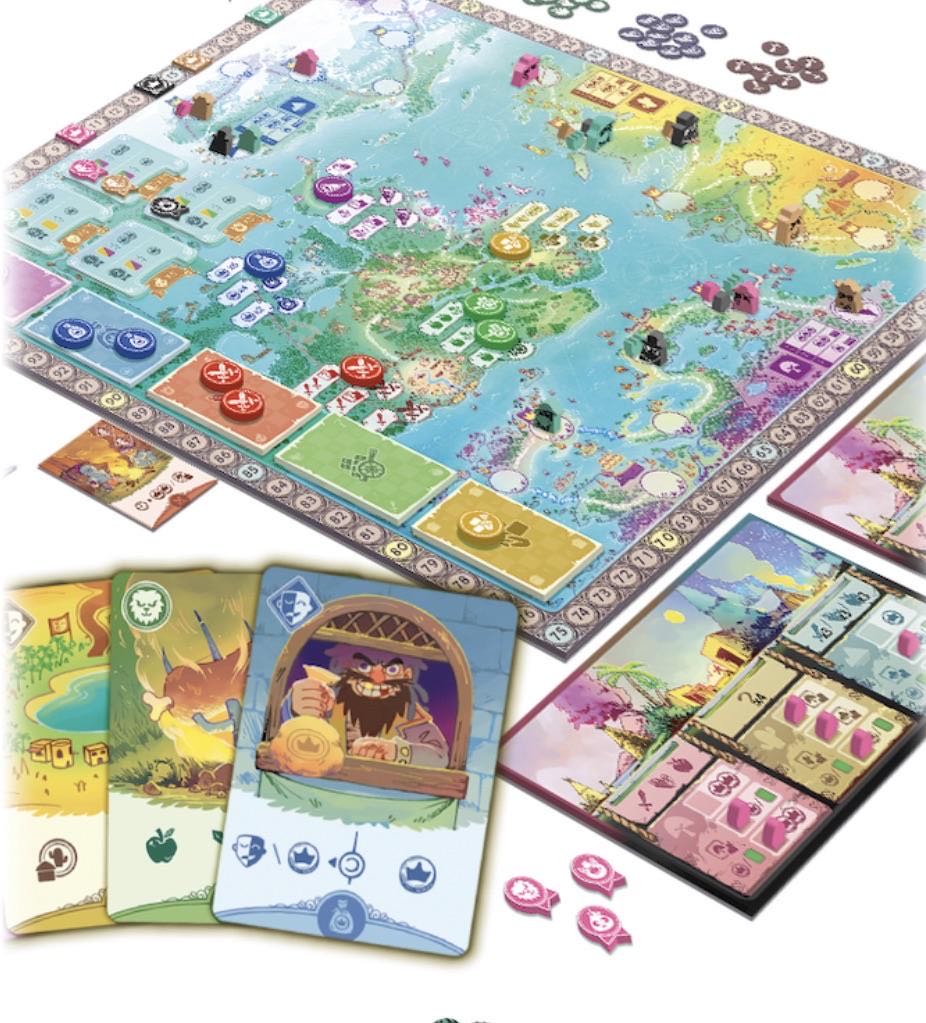 Explorers Of Navoria  (2-4) board game collectible [Barcode 5060750950142] - Main Image 2