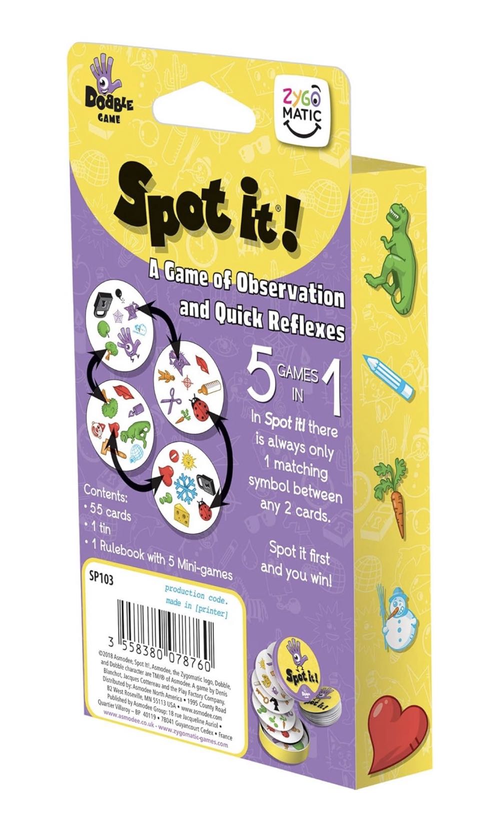 Tapple 10 (1+ players | 8+ | 5–15 min.)  (1+) board game collectible [Barcode 3558380119678] - Main Image 2