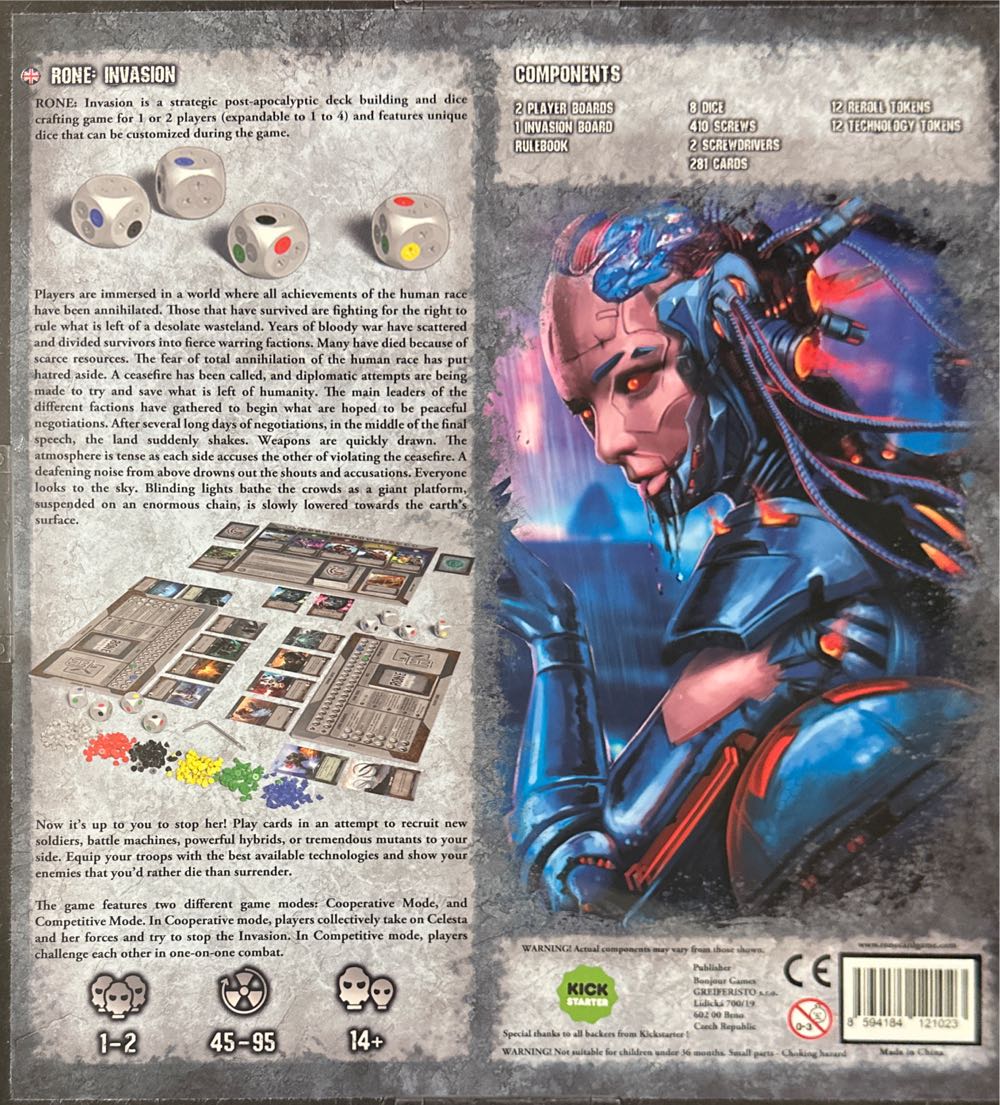 Gamme Rone : Invasion  (1-2) board game collectible [Barcode 8594184121023] - Main Image 2