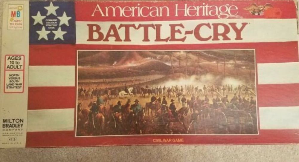 Battle-Cry Civil War (American Heritage)  board game collectible - Main Image 1