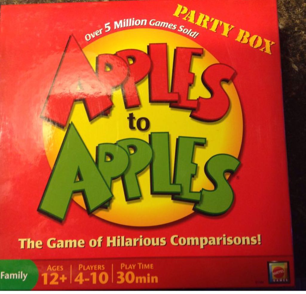 Apples To Apples  (4-10) board game collectible [Barcode 027084645194] - Main Image 1