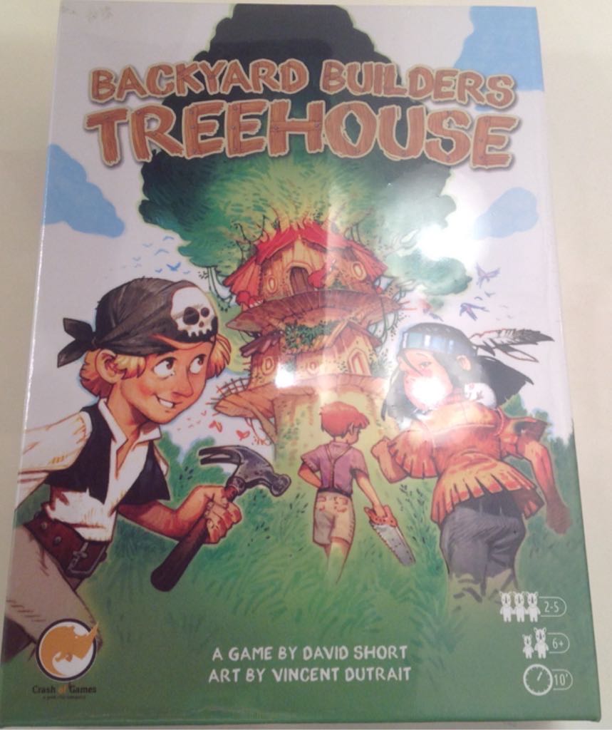 Backyard Builders Treehouse  (2-5) board game collectible [Barcode 013964996579] - Main Image 1