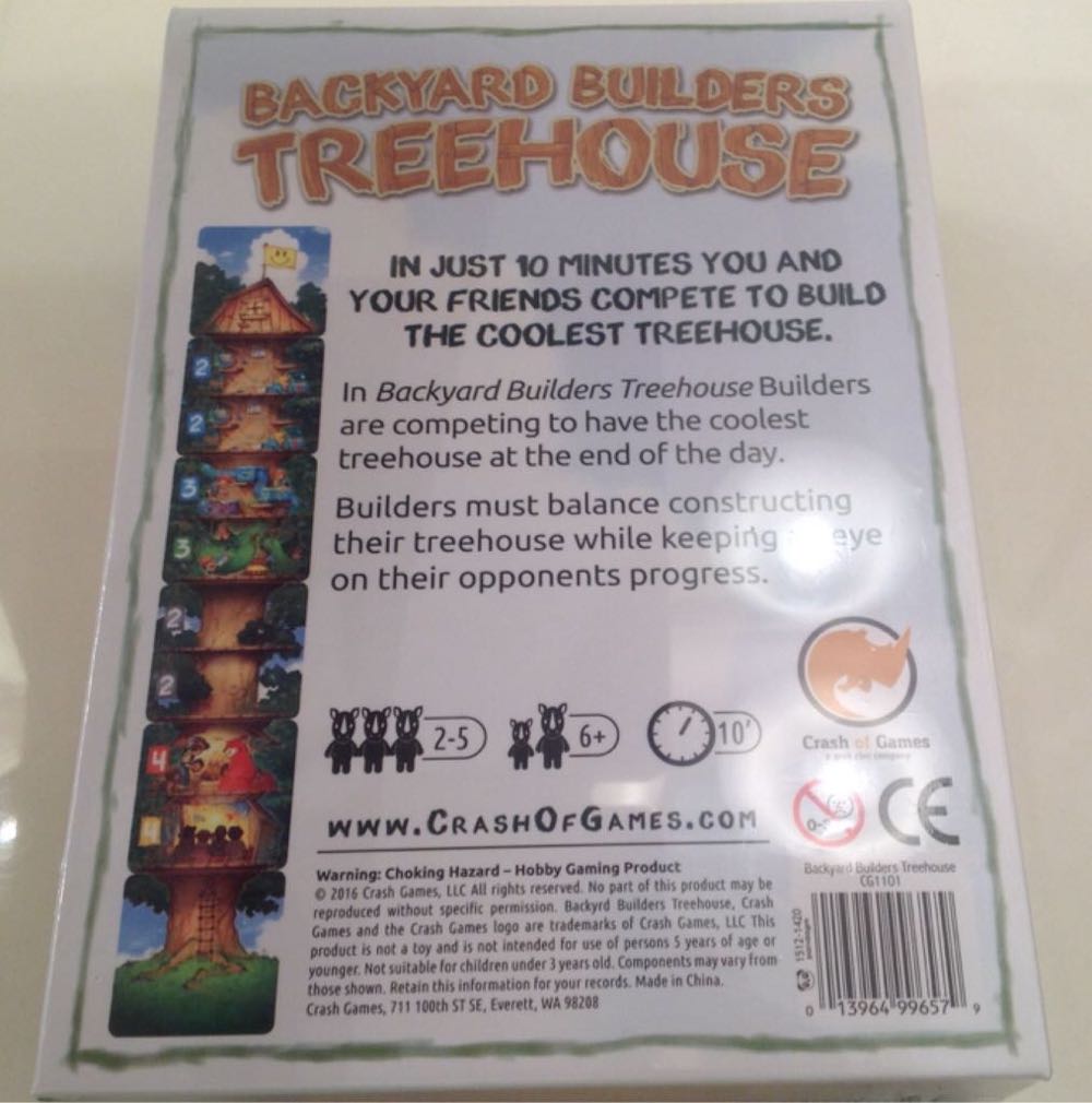 Backyard Builders Treehouse  (2-5) board game collectible [Barcode 013964996579] - Main Image 2