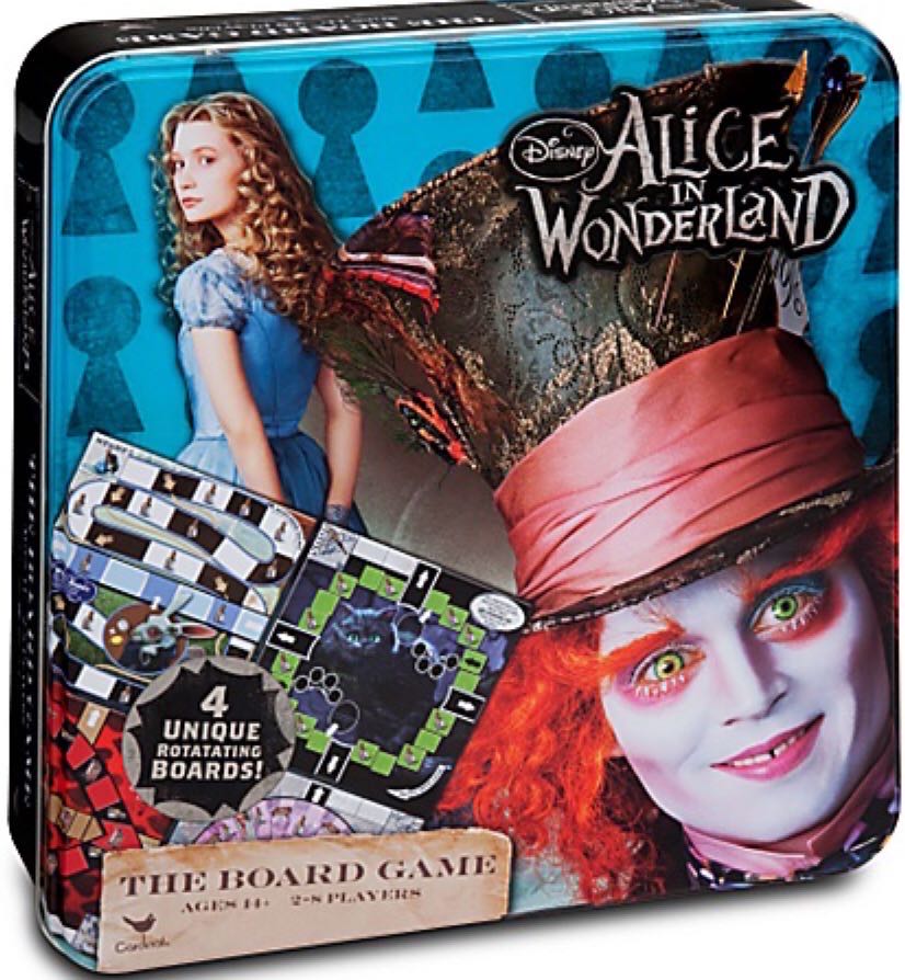 Alice In Wonderland The Board Game  (2-8) board game collectible [Barcode 047754380163] - Main Image 1