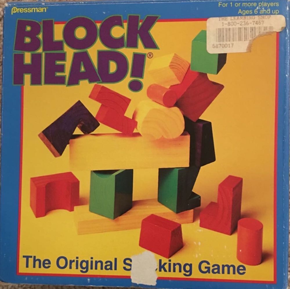 Block Head!  (1+) board game collectible [Barcode 021853044706] - Main Image 1