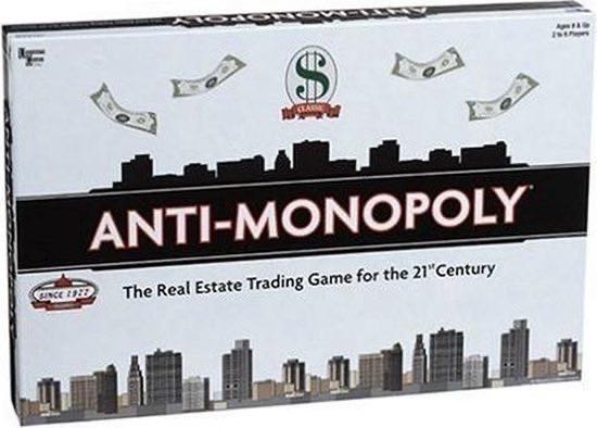 Anti-Monopoly  board game collectible - Main Image 1