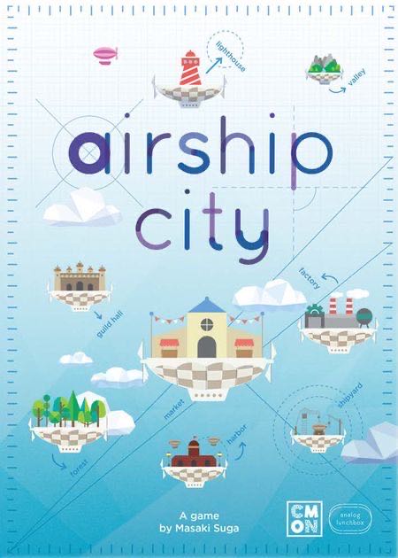 Airship City  (3-4) board game collectible [Barcode 889696010056] - Main Image 1