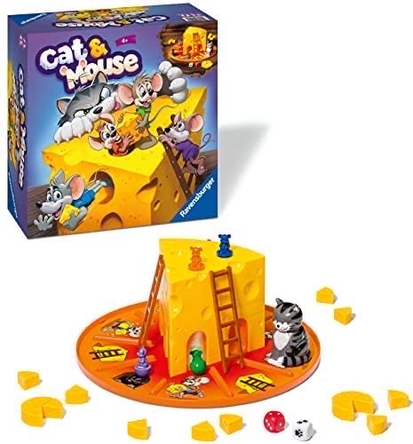 Ravensburger Cat & Mouse Board Games For Children Age 4 Years Up 2 To 4 Players Kids Gifts