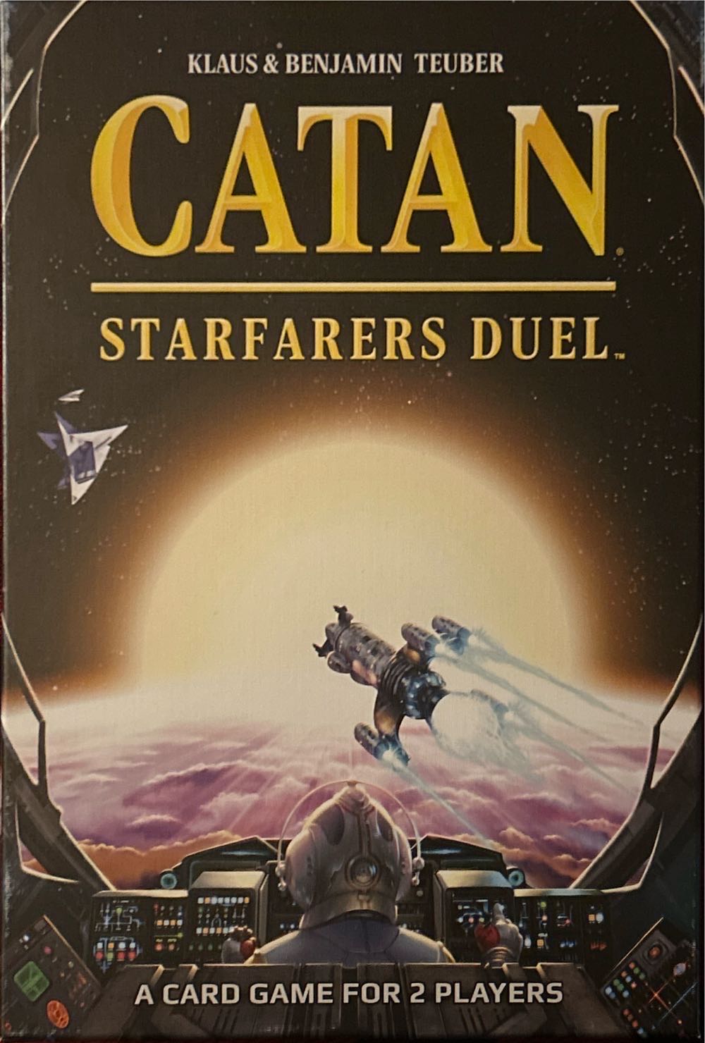 Catan Starfarers Duel Board Game A Thrilling Two Player Space Adventure! Strategy Game Family Game For Kids And Adults Ages 12 2 Players 120 Minute Playtime Made By Catan Studio