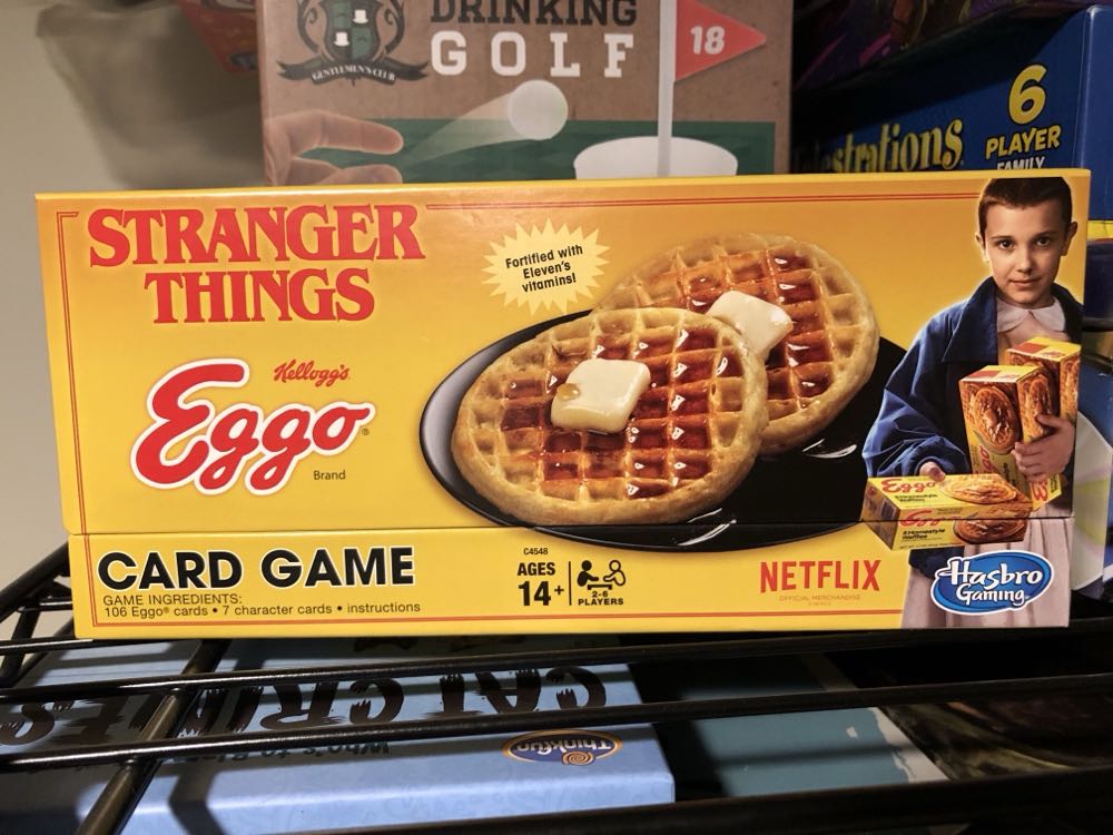 Stranger Things Eggo Card Game