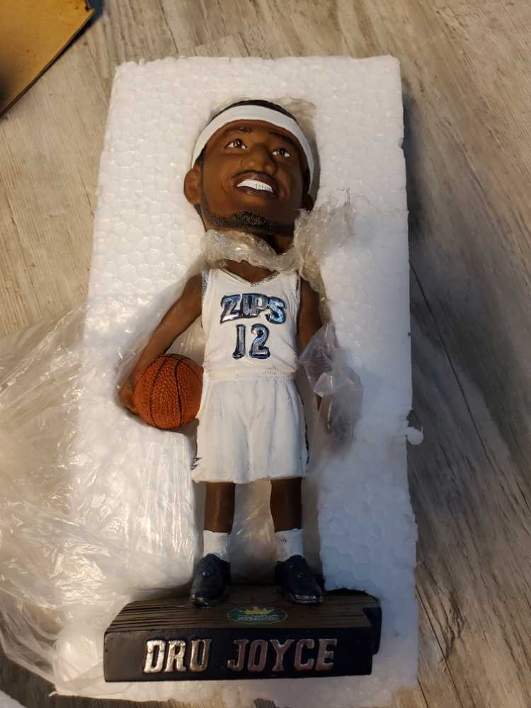 Zips Dru Joyce White Jersey  bobblehead collectible - Main Image 2