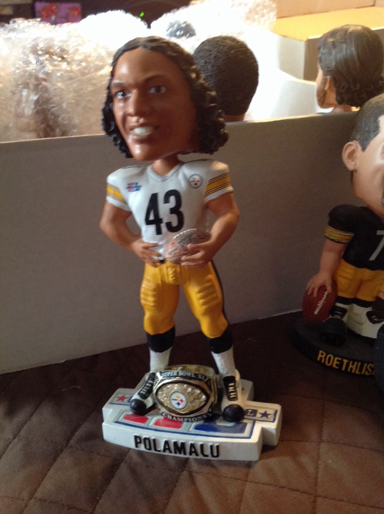 Polamalu  bobblehead collectible - Main Image 1
