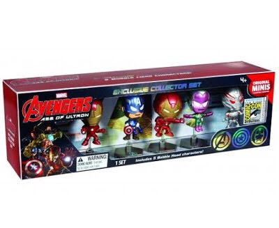 Avengers Age Of Ultron Original Minis Collector Set  bobblehead collectible [Barcode 658382387037] - Main Image 1