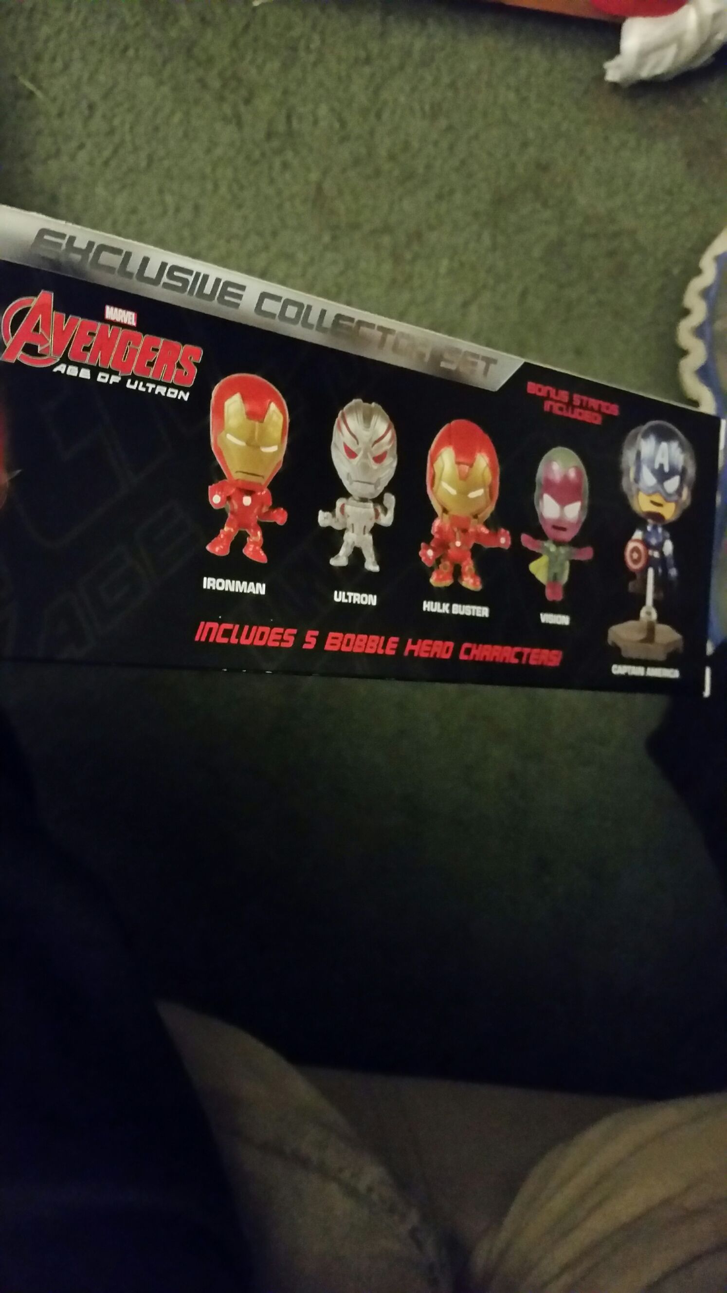 Avengers Age Of Ultron Original Minis Collector Set  bobblehead collectible [Barcode 658382387037] - Main Image 2