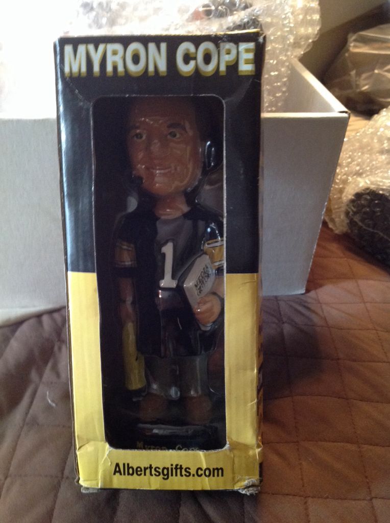 Myron Cope  bobblehead collectible [Barcode 744286261334] - Main Image 1