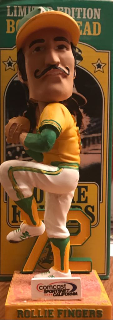 Rollie Fingers - Autographed - Bobblehead bobblehead collectible - Main Image 1