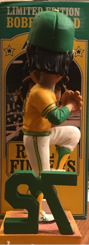 Rollie Fingers - Autographed - Bobblehead bobblehead collectible - Main Image 2