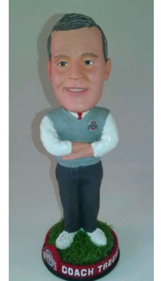Osu Jim Tressel With Vest  bobblehead collectible - Main Image 1