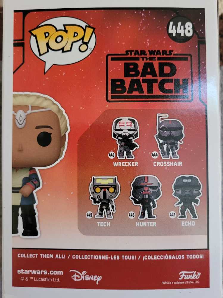 Bad Batch Omega (448)  bobblehead collectible [Barcode 889698555050] - Main Image 3