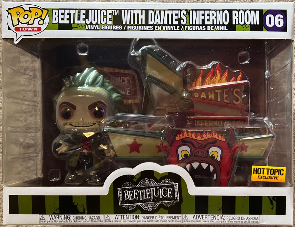 Beetlejuice With Dante’s Inferno Room 06  bobblehead collectible [Barcode 889698422703] - Main Image 2